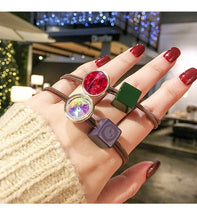 Load image into Gallery viewer, Women Hair Ropes Big Crystal Pearl Band for Fashion
