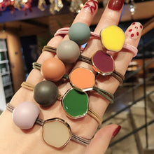 Load image into Gallery viewer, Women Hair Ropes Big Crystal Pearl Band for Fashion
