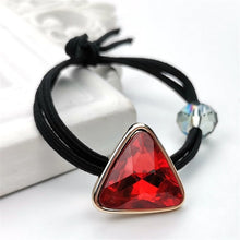 Load image into Gallery viewer, Women Hair Ropes Big Crystal Pearl Band for Fashion
