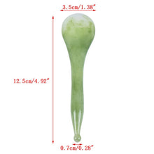 Load image into Gallery viewer, Facial Massage Roller Natural Jade Anti Wrinkle Beauty Tool
