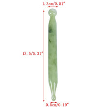 Load image into Gallery viewer, Facial Massage Roller Natural Jade Anti Wrinkle Beauty Tool
