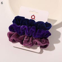 Load image into Gallery viewer, Scrunchies Hair Ring Candy Color Ties
