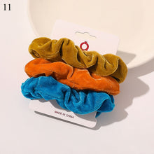 Load image into Gallery viewer, Scrunchies Hair Ring Candy Color Ties
