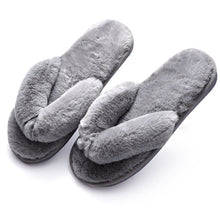 Load image into Gallery viewer, Winter Women House Slippers Faux Fur
