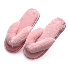 Load image into Gallery viewer, Winter Women House Slippers Faux Fur
