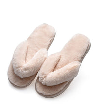 Load image into Gallery viewer, Winter Women House Slippers Faux Fur
