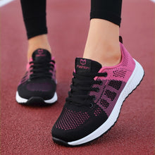 Load image into Gallery viewer, Sneakers Women Casual Lace-Up Mesh Light Breathable
