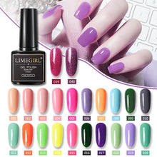 Load image into Gallery viewer, Limegirl Gel Polish Semi Permanent Gel Varnish Soak Off
