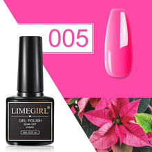Load image into Gallery viewer, Limegirl Gel Polish Semi Permanent Gel Varnish Soak Off
