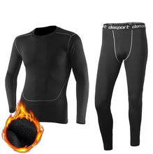 Load image into Gallery viewer, Aismz Winter Thermal Underwear Men Fleece Quick Drying
