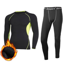 Load image into Gallery viewer, Aismz Winter Thermal Underwear Men Fleece Quick Drying
