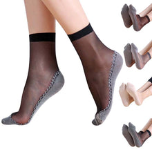 Load image into Gallery viewer, Women Soft Socks Transparent Silk
