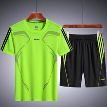 Load image into Gallery viewer, Casual Summer Short Sleeve Sport Set

