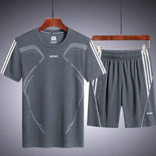 Load image into Gallery viewer, Casual Summer Short Sleeve Sport Set
