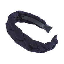 Load image into Gallery viewer, MOLANS Hair Accessories Wide Shiny Weaving Hairbands Braided
