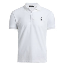 Load image into Gallery viewer, NEGIZBER New Man Polo Shirt Mens Casual Deer Embroidery Cotton
