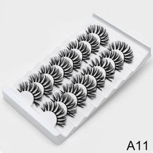 Load image into Gallery viewer, SEXYSHEEP 4/8 pairs 3D Mink Lashes Natural False Eyelashes Dramatic Volume Fake Lashes Makeup Eyelash Extension Silk Eyelashes

