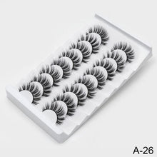Load image into Gallery viewer, SEXYSHEEP 4/8 pairs 3D Mink Lashes Natural False Eyelashes Dramatic Volume Fake Lashes Makeup Eyelash Extension Silk Eyelashes
