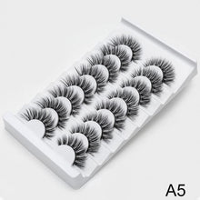 Load image into Gallery viewer, SEXYSHEEP 4/8 pairs 3D Mink Lashes Natural False Eyelashes Dramatic Volume Fake Lashes Makeup Eyelash Extension Silk Eyelashes
