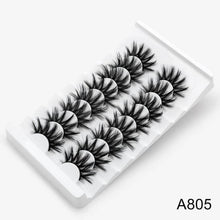 Load image into Gallery viewer, SEXYSHEEP 4/8 pairs 3D Mink Lashes Natural False Eyelashes Dramatic Volume Fake Lashes Makeup Eyelash Extension Silk Eyelashes
