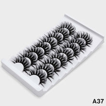 Load image into Gallery viewer, SEXYSHEEP 4/8 pairs 3D Mink Lashes Natural False Eyelashes Dramatic Volume Fake Lashes Makeup Eyelash Extension Silk Eyelashes
