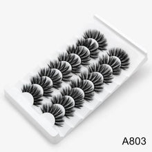Load image into Gallery viewer, SEXYSHEEP 4/8 pairs 3D Mink Lashes Natural False Eyelashes Dramatic Volume Fake Lashes Makeup Eyelash Extension Silk Eyelashes
