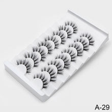 Load image into Gallery viewer, SEXYSHEEP 4/8 pairs 3D Mink Lashes Natural False Eyelashes Dramatic Volume Fake Lashes Makeup Eyelash Extension Silk Eyelashes
