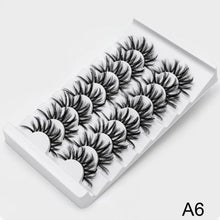 Load image into Gallery viewer, SEXYSHEEP 4/8 pairs 3D Mink Lashes Natural False Eyelashes Dramatic Volume Fake Lashes Makeup Eyelash Extension Silk Eyelashes
