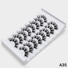 Load image into Gallery viewer, SEXYSHEEP 4/8 pairs 3D Mink Lashes Natural False Eyelashes Dramatic Volume Fake Lashes Makeup Eyelash Extension Silk Eyelashes
