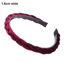 Load image into Gallery viewer, MOLANS Hair Accessories Wide Shiny Weaving Hairbands Braided
