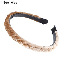Load image into Gallery viewer, MOLANS Hair Accessories Wide Shiny Weaving Hairbands Braided
