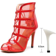 Load image into Gallery viewer, Woman High Top Latin Dance Sandals
