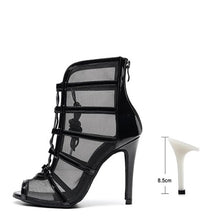 Load image into Gallery viewer, Woman High Top Latin Dance Sandals
