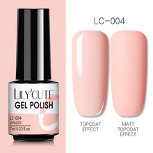 Load image into Gallery viewer, LILYCUTE Nails Gel Polish For  Base Top Coat Soak Off

