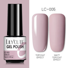 Load image into Gallery viewer, LILYCUTE Nails Gel Polish For  Base Top Coat Soak Off
