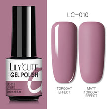 Load image into Gallery viewer, LILYCUTE Nails Gel Polish For  Base Top Coat Soak Off
