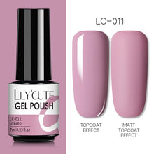 Load image into Gallery viewer, LILYCUTE Nails Gel Polish For  Base Top Coat Soak Off
