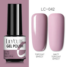 Load image into Gallery viewer, LILYCUTE Nails Gel Polish For  Base Top Coat Soak Off
