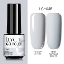 Load image into Gallery viewer, LILYCUTE Nails Gel Polish For  Base Top Coat Soak Off
