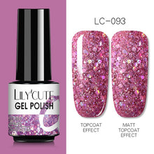 Load image into Gallery viewer, LILYCUTE Nails Gel Polish For  Base Top Coat Soak Off
