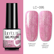 Load image into Gallery viewer, LILYCUTE Nails Gel Polish For  Base Top Coat Soak Off
