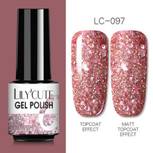 Load image into Gallery viewer, LILYCUTE Nails Gel Polish For  Base Top Coat Soak Off
