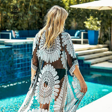 Load image into Gallery viewer, Crochet Bikini Cover Beachwear
