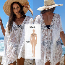 Load image into Gallery viewer, Crochet Bikini Cover Beachwear
