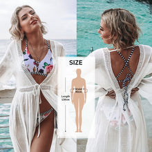 Load image into Gallery viewer, Crochet Bikini Cover Beachwear
