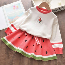 Load image into Gallery viewer, Bear Leader Girls Dress Geometric Pattern Long Sleeve Tutu
