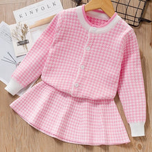 Load image into Gallery viewer, Bear Leader Girls Dress Geometric Pattern Long Sleeve Tutu
