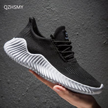 Load image into Gallery viewer, Mesh Men Breathable White Trendy Sneakers
