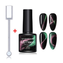 Load image into Gallery viewer, LEMOOC Cat Eye Nail Gel Polish Varnishes Soak Off
