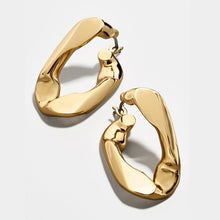 Load image into Gallery viewer, Punk Rock Gold Color Clip Earrings No Piercing
